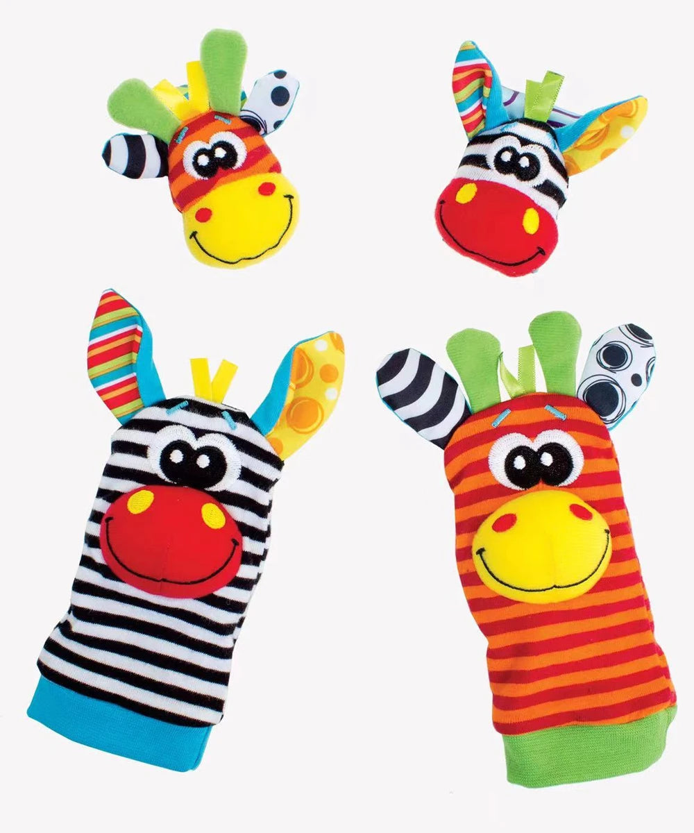 Tiny Nest Wrist & Foot Rattles