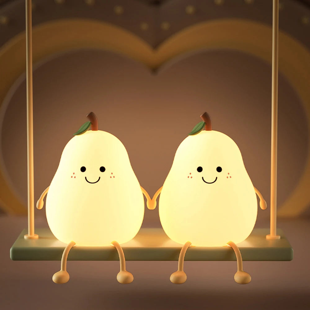 Tiny Nest Pear Night Light