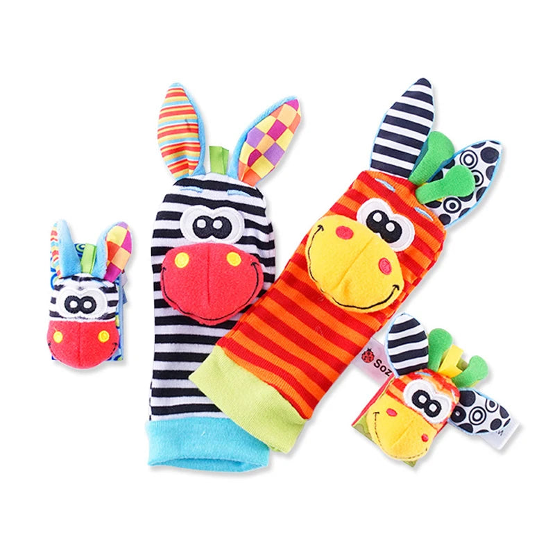 Tiny Nest Wrist & Foot Rattles