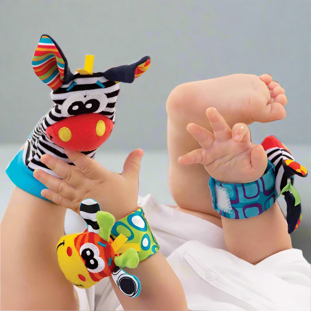 Tiny Nest Wrist & Foot Rattles